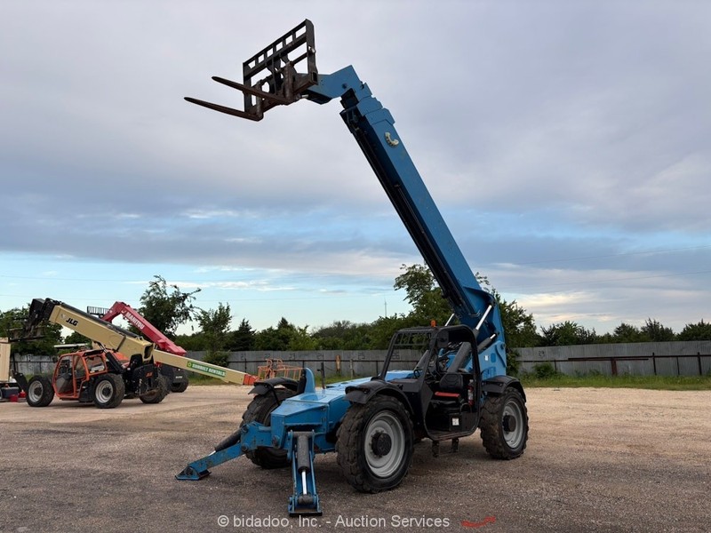 2018 Genie GTH-1056 56' 10,000 lbs Telescopic Reach Forklift Telehandler bidadoo