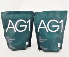 AG1 Athletic Greens Powder Pouch 12.7oz 360g 30 Day Supply 1/26 Lot of 2