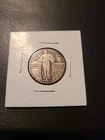 1927 Standing Liberty Quarter VG Better Date PINK PURPLE TONE.