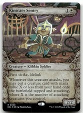 Kinscaer Sentry (Showcase) #300 (Foil) (LP) Lorwyn Eclipsed ECL Magic MTG