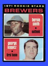 1971 Topps Bernie Smith George Kopacz #204 Ex