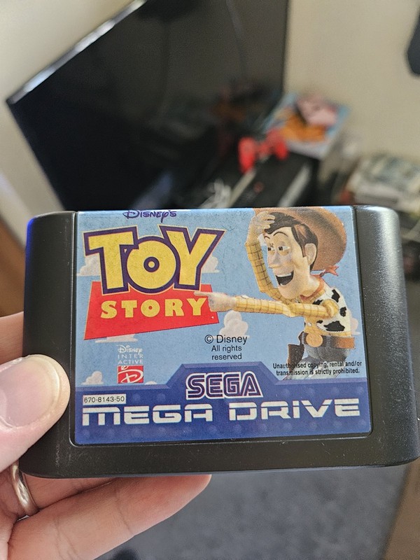 Toy Story Mega Drive Sega Cartridge Only 1995