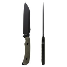 Toor Fathom Gan Green Fixed Blade Knife Tactical EDC Full Tang USA Made