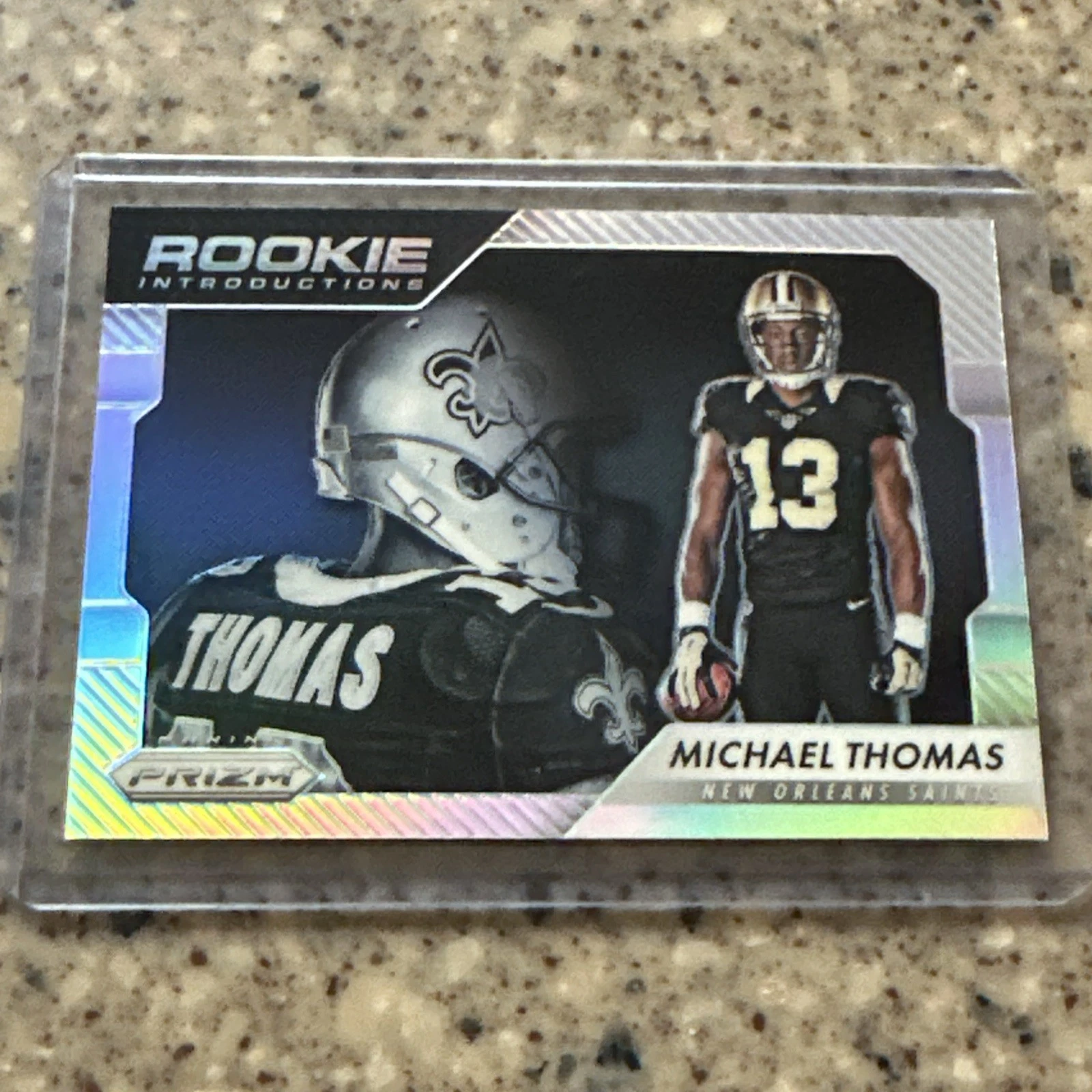 Michael Thomas 2016 Prizm Rookie Introductions Silver Prizm #14 Saints-FOOTBALL
