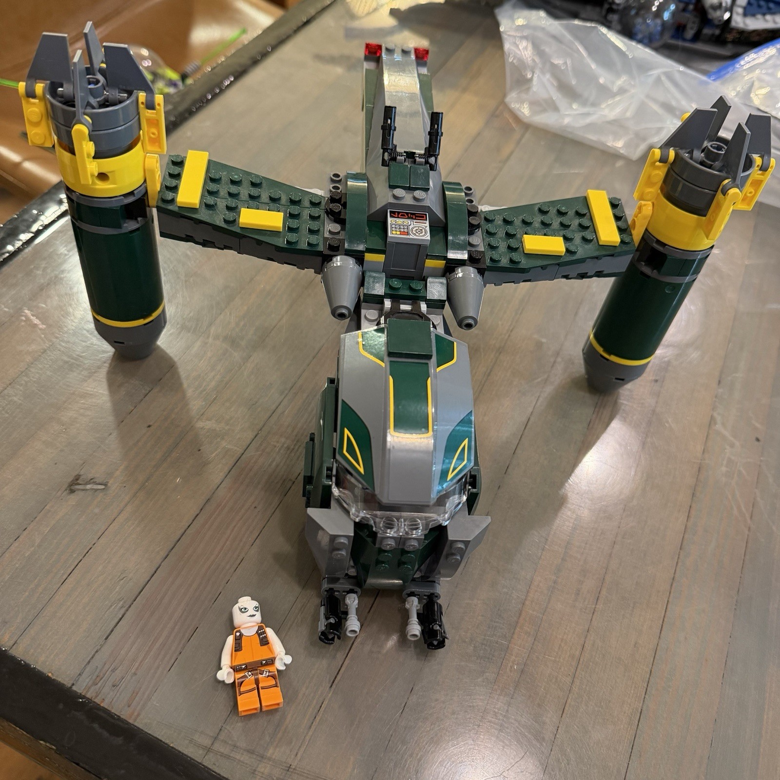 LEGO Star Wars 7930 Bounty Hunter Assault Gunship W/Aurra Sing Minifig