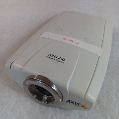 Axis 210 POE Network Camera No Lens WORKS GREAT No Power Cable