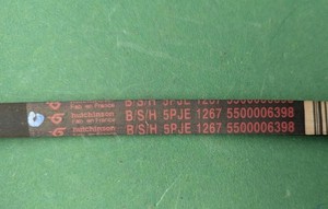 Original Riemen Keilrippenriemen,  Bosch Siemens 5500006398, 00369482, 5PJE 1267