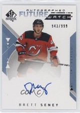 2018-19 SP Authentic Auto Future Watch 943/999 Brett Seney #226 Auto s7f