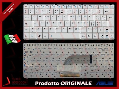 ASUS EeePC 1101HA N10 Serie Netbook Tastatur (BIANCA) - 1 Stück