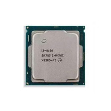 Intel i3-8100 3.6GHz 6MB Cache Quad Core Processor SR3N5 Desktop CPU
