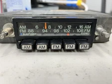 Vintage 1970s Blaupunkt Frankfurt  CAR RADIO BMW PORSCHE VW P/N FTZ-Nr. U 108