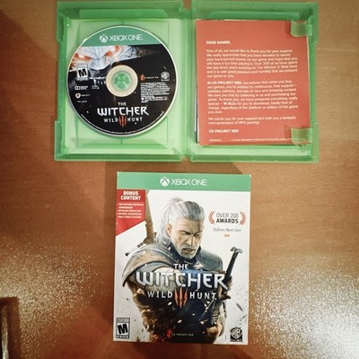 The Witcher 3: Wild Hunt Xbox One The Witcher RPG Bonus Content M NTSC-U/C