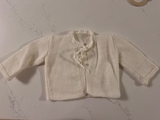 Vintage handmade knit baby sweater