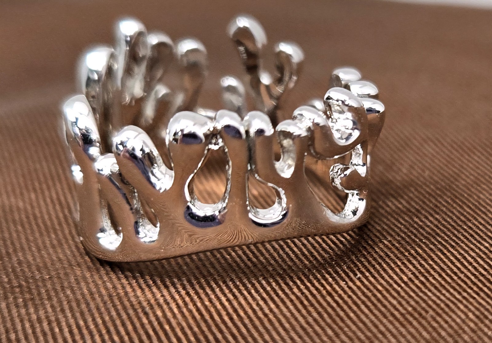 LUCY Q Ocean Collection Sterling 925 RING Size 6 Waves