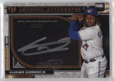 2021 Topps Museum Collection Archival Copper 3/50 Vladimir Guerrero Jr Auto 0l2