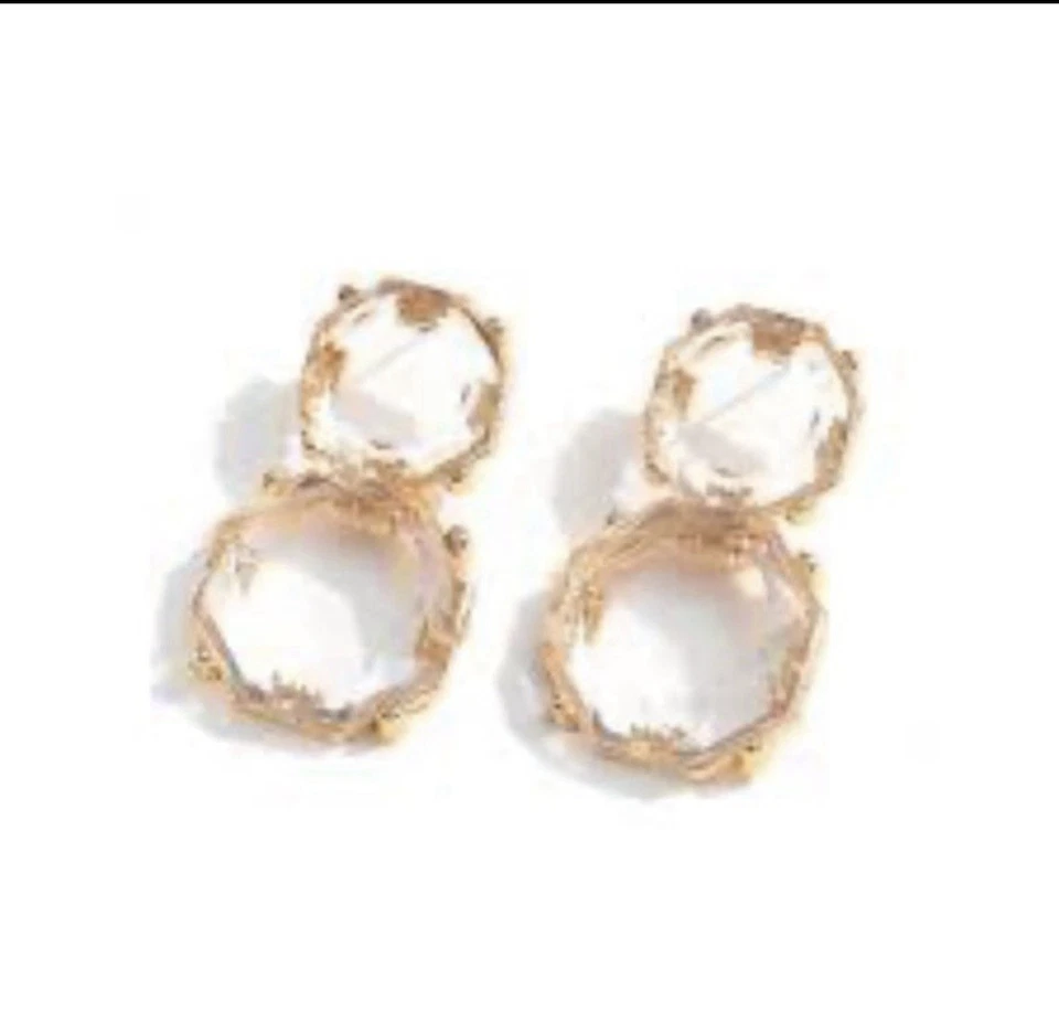 Pendientes Anthropologie Lucite ¡Hechos en España! Foto 2 de 4