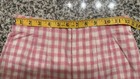 ZARA Set Pink/White Gingham 2pc Outfit Set Smocked Crop Top and Pants XS — photo 6