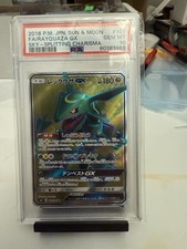 Pokémon Rayquaza GX Super Rare Holo 101/096 Sm7 Sky-Splitting Charisma PSA 10 J…