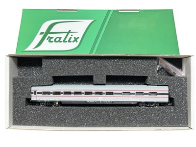 Lk Train T082 Self Service FS grau rote Netze Logo Raute Spur n Fratix
