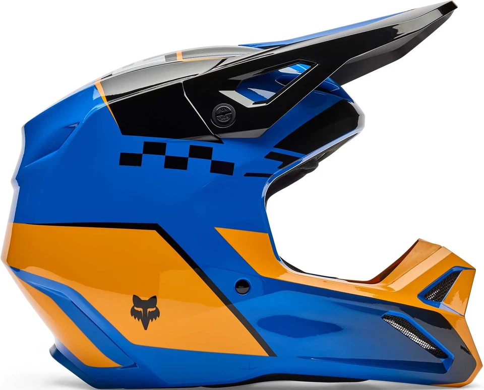 Fox Racing V1 Collect Helmet - Motocross Dirt Bike Offroad Adult - Image 2 of 4