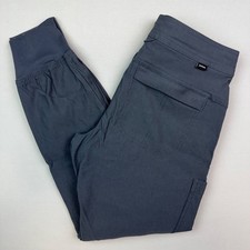 Prana Pants Womens 0 Reg Halle Jogger Standard Fit Outdoor Hiking Cargo Gray