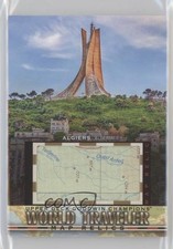 2019 Upper Deck Goodwin Champions World Traveler Map Relics Algiers Algeria g2u