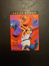 Charles Barkley 1995-96 SkyBox Hoops Number Crunchers Insert #10 of 25 Suns