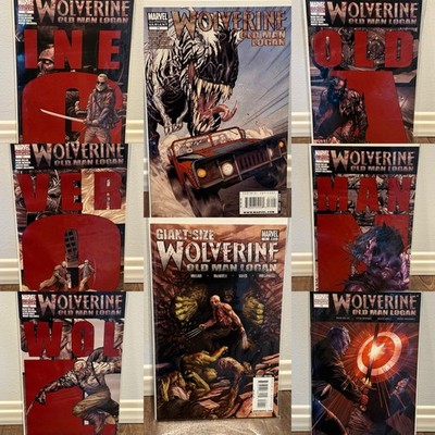 Wolverine Old Man Logan Full Run - 66, 67, 68, 69, 70, 71, 72 + Giant Size 1