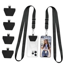 Phone Lanyard, Universal Adjustable Neck Straps for Phone Case Keys ID Badges