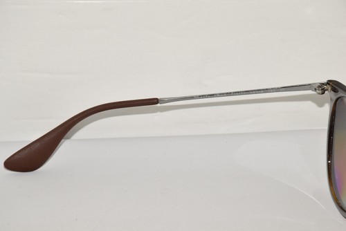 Occhiali da sole rotondi RAY-BAN P RB 4171 ERIKA 710/T5 marrone tartaruga plastica metallo - Foto 10 di 13