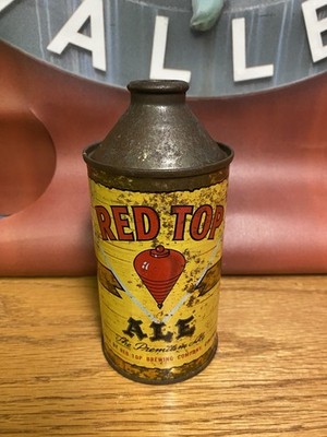 Red Top Ale cone top beer can Red Top Brewing Co Cincinnati Ohio
