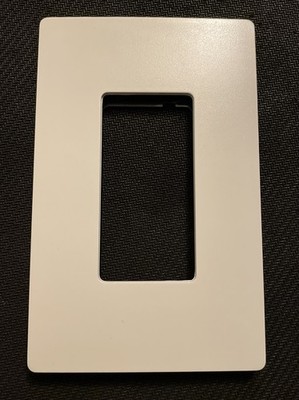 Legrand RWP26W One-Gang Screwless Wall Plate - White