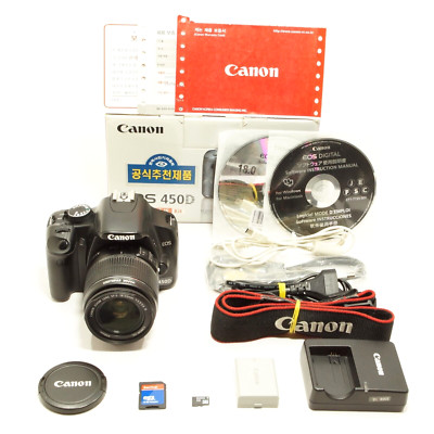 Excellent!!]Canon EOS 450D 12.2 MP DSLR w/EF-S 18-55mm lens