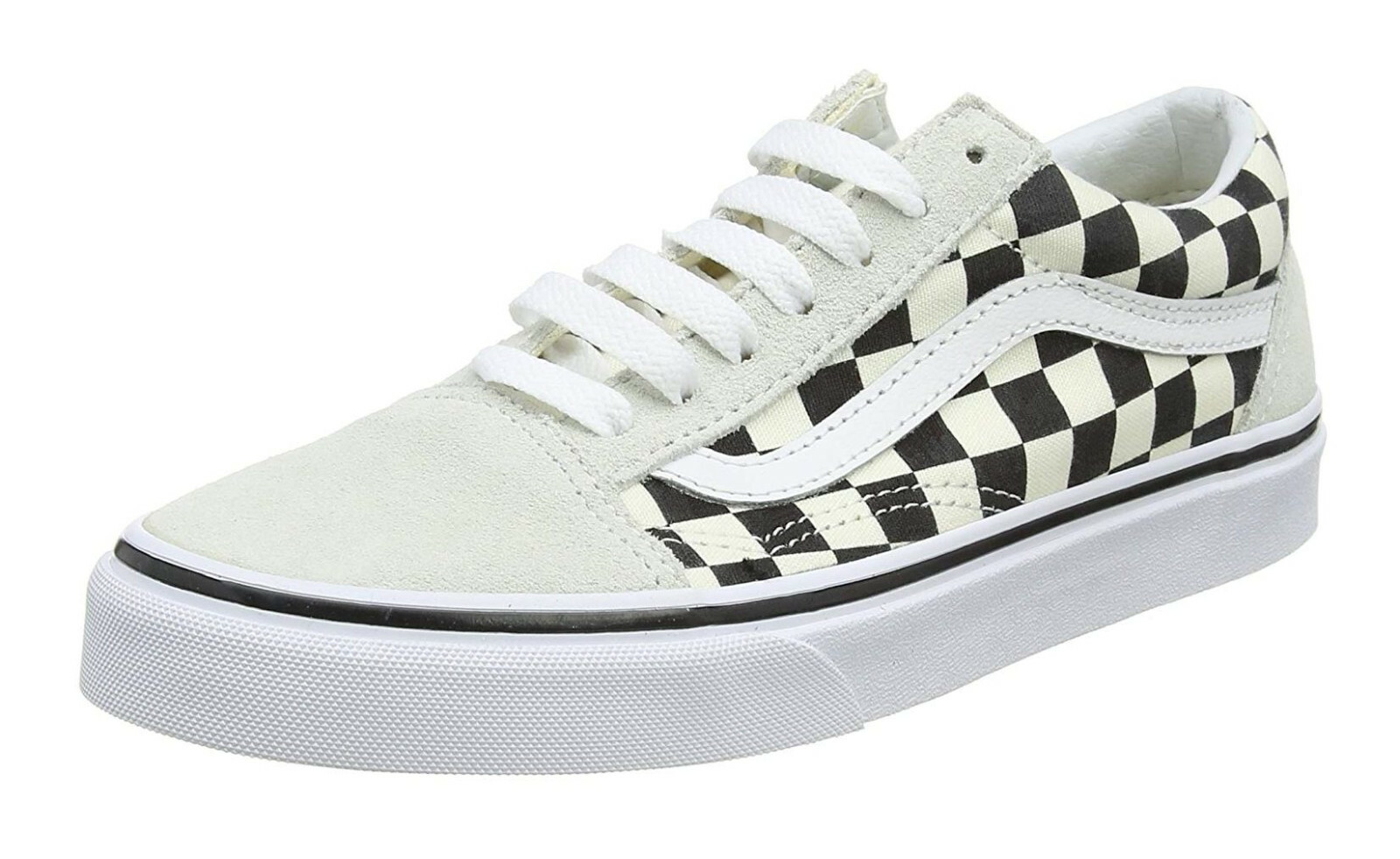 vans old skool checkerboard off white