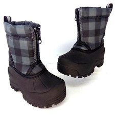 NEW Northside Icicle Snow Insulated WP Little Kids Boots Size 6.0 K, Black