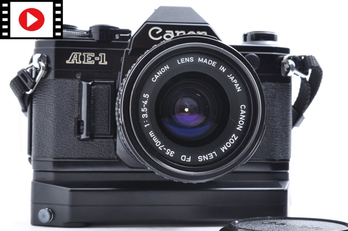 動作未確認】Canon AE-1 35-70mm 1:3.5-4.5 35-105mm 1:3.5 シャッター