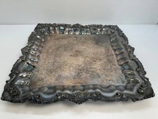 Wallace Chippendale Antique US Silver-Plated Platters & Trays for