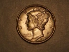 1940 Mercury Dime (AU & Attractive)