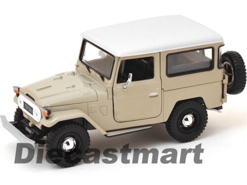 TOYOTA FJ40 FJ 40 LAND CRUISER BEIGE 1:24 COCHE MODELO DIECAST DE MOTORMAX 79323 - Imagen 2 de 9