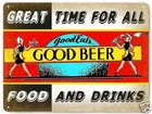 Bar and Grill Beer metal Sign Pub tavern restaurant vintage style wall decor 374