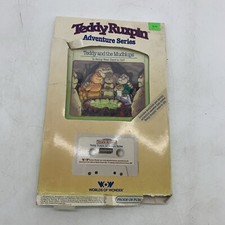1985 Teddy Ruxpin Adventure Series "Teddy And The Mudblups  Book  Cassette Set
