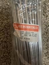 Harley Spoke Nipple Kit Chrome Plated Big Twi...