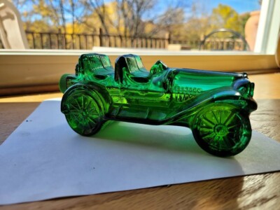 Vintage Avon Bottle Antique Green Car Tai Winds After Shave, FL