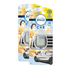 2x Febreze Car Lufterfrischer bis zu 30 Tage Frische Auto Duft Vanille Parfum