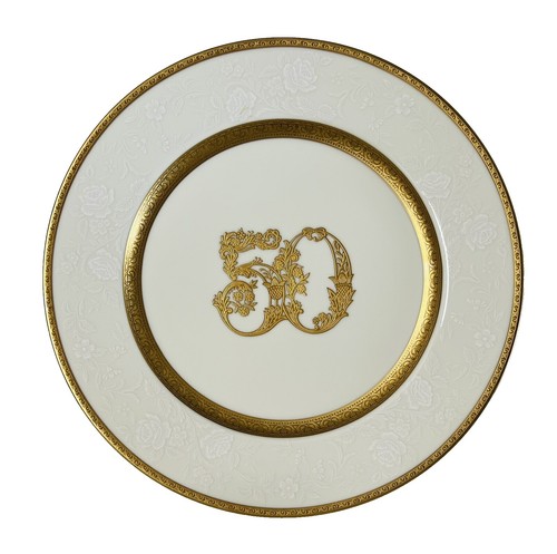 4-Mikasa Grande Ivory Tropez Salad Plates L5504 Japan 7 5/8” VTG