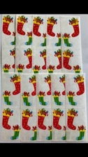 Scrapbooking Lot Stickers Mrs. Grossman’s Christmas Stuffed Stocking Stickers