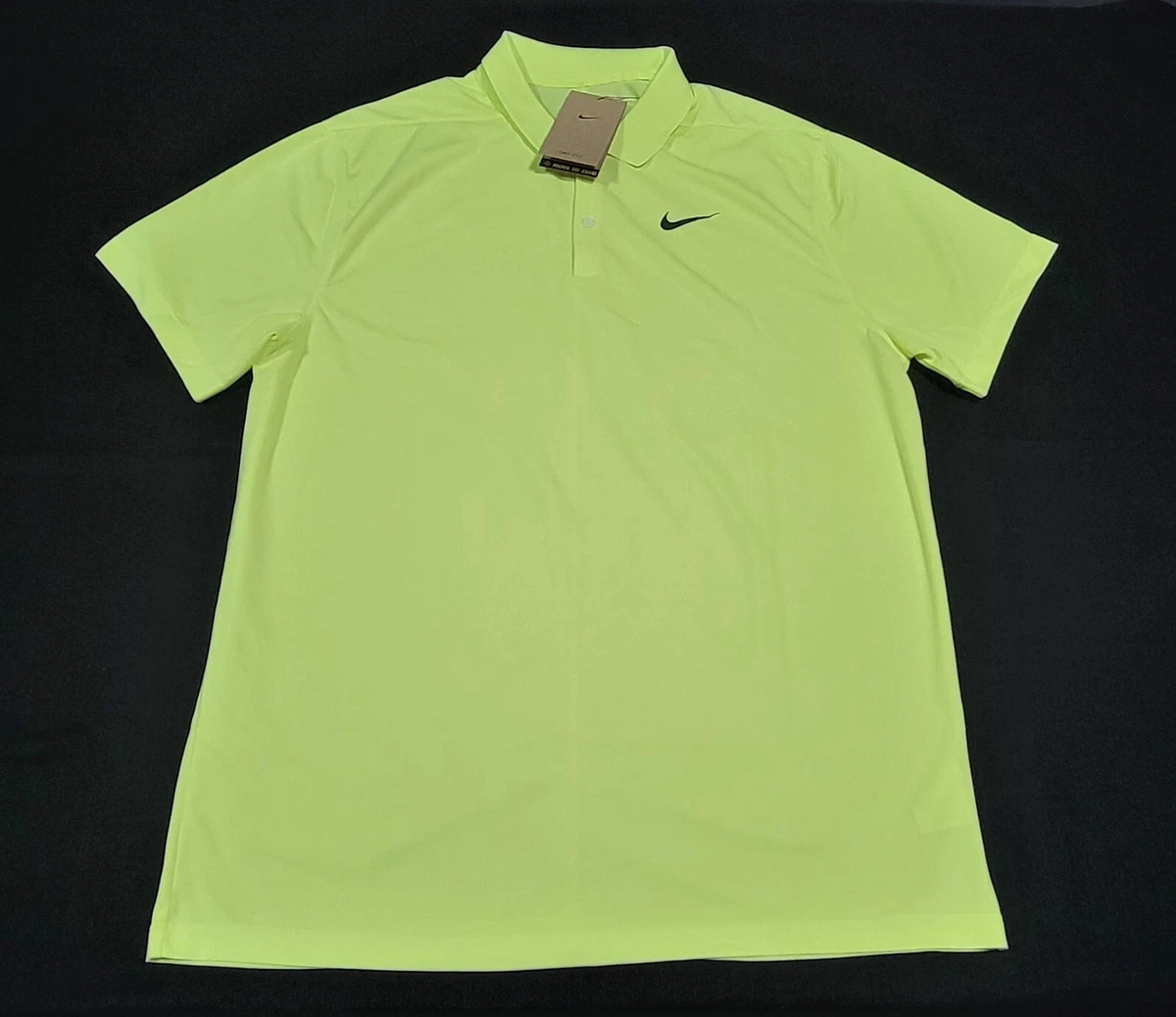 nike neon golf shirt