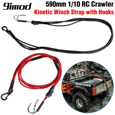 59cm Windengurt Rettungsanhänger Haken für 1/10 Axial SCX10 TRX4 D90 WPL WPL