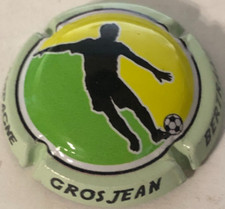 Capsule de champagne GROSJEAN Bertrand (7d. Contour vert pâle)