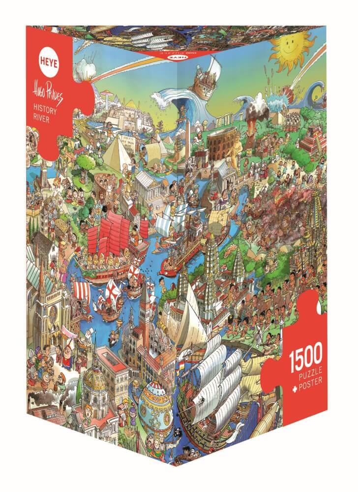 Thumbnail - Puzzle History River Triangular 1500 Teile